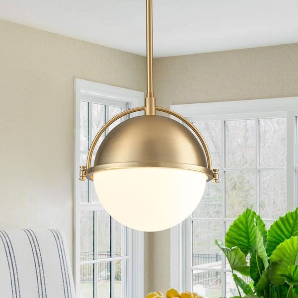 Pendant Light Decorative Arch Split Dome Globe Contemporary