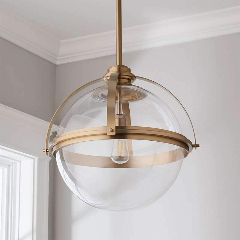 Large Globe Pendant Light