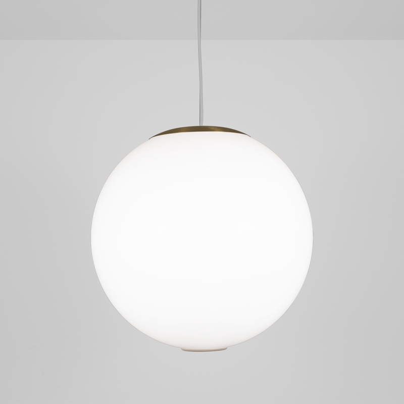 Pendant Light Integrated Downlight Spherical Diffuser Opal