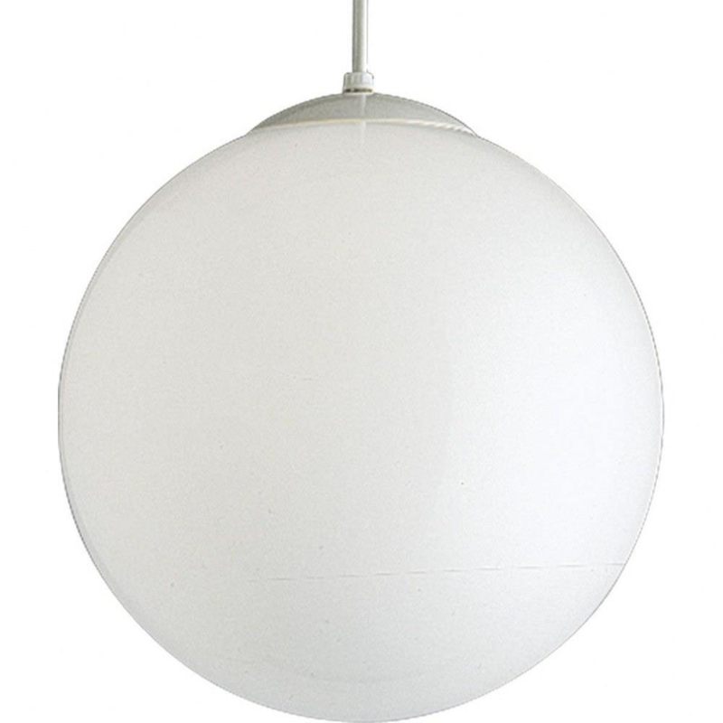 Pendant Light Opal Glass Globe Spherical Minimalist Fixture
