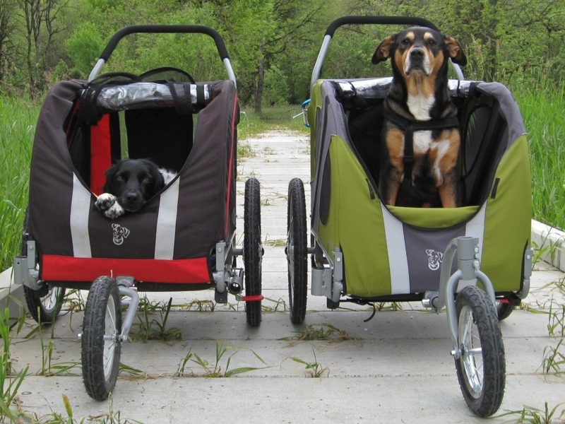 Pet Stroller Reflective Strips Roll Up Cover Reflective Pet Stroller