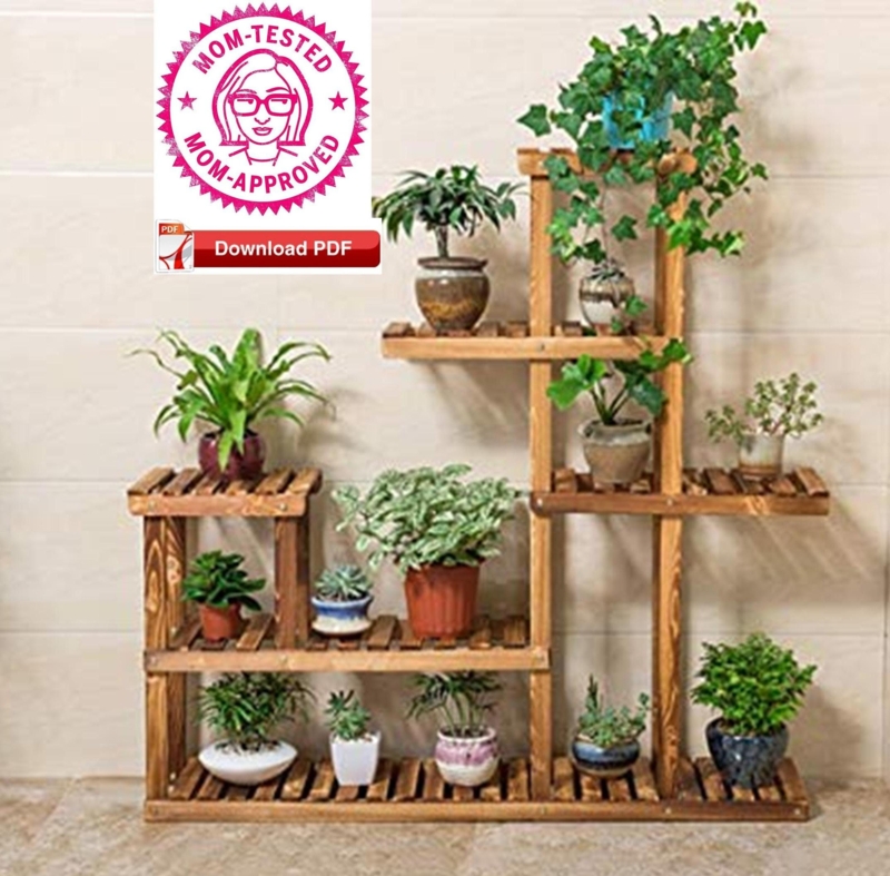 Plant Stand Plan/Indoor Plant Stand Plan/PDF Plan/planter plan/House Stand  Plan/Home Stand Plan/Flower Stand Plan/Pot stand plan/DIY/pattern