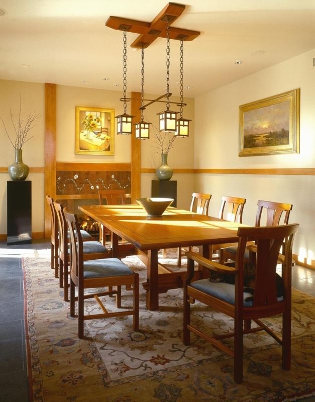 Pyramid Leg Dining Table | Northwest Woodworkers Gallery