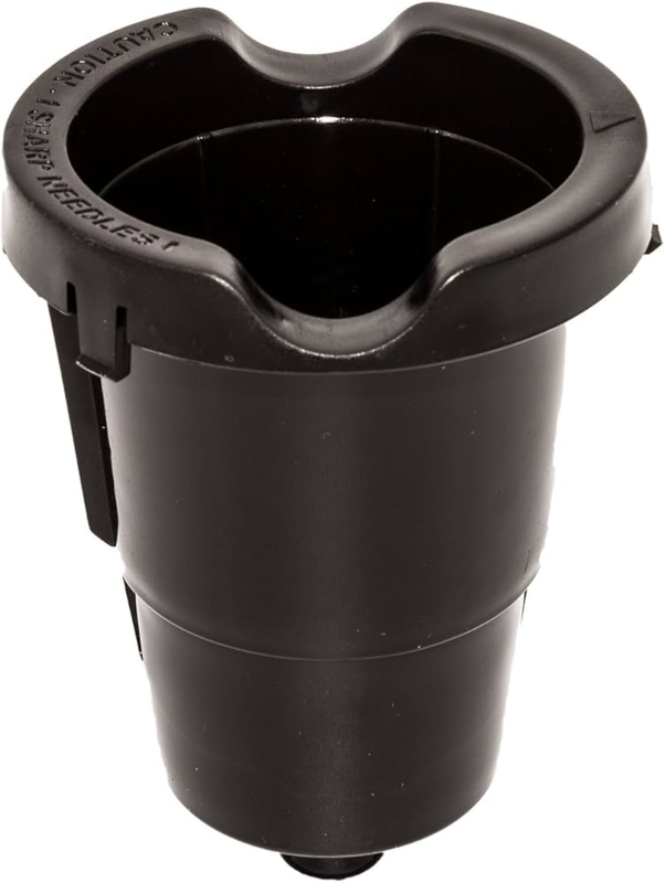 Replacement Coffee Pod Holder Insert, Embossed Warning Tapered