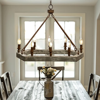 Rustic Chandelier - Decor Steals