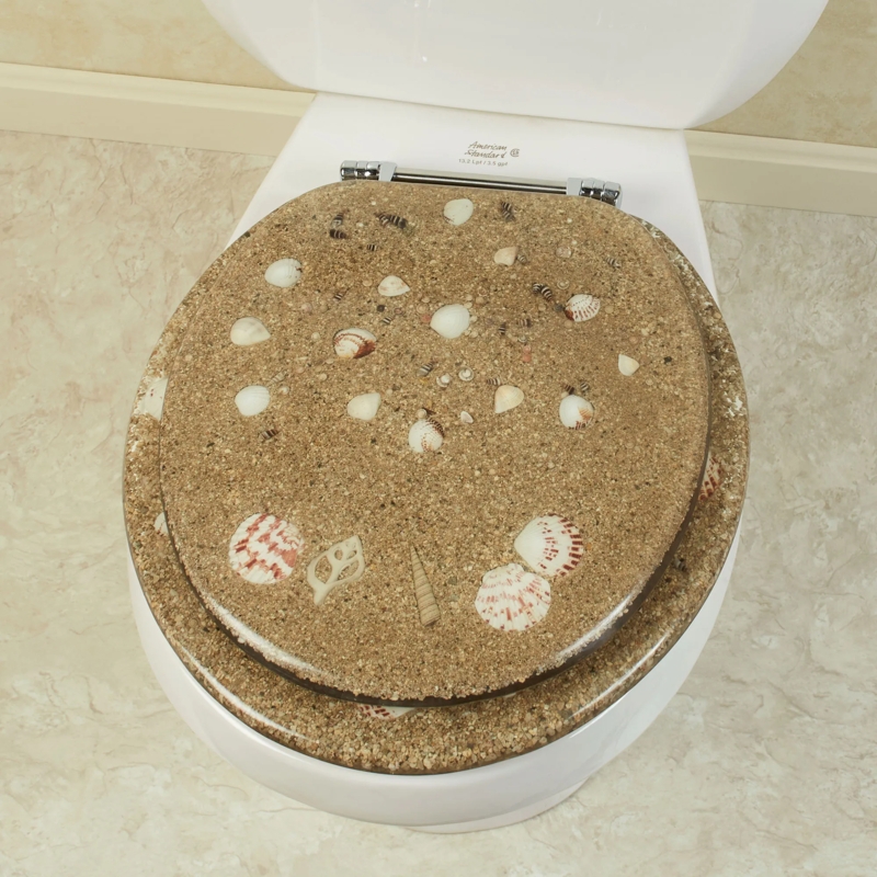 Sea Isle Coastal Decorative Toilet Seat