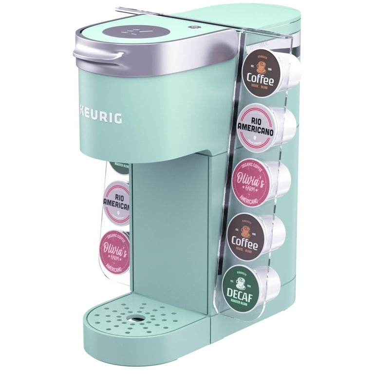 Side Mount Acrylic Coffee Pod Holder, Transparent Storage