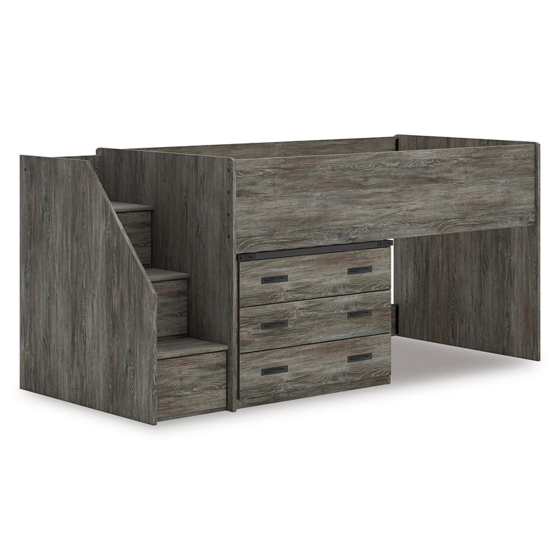 Signature Design by Ashley Frandern B4480B15 Twin Loft Bed with Drawer