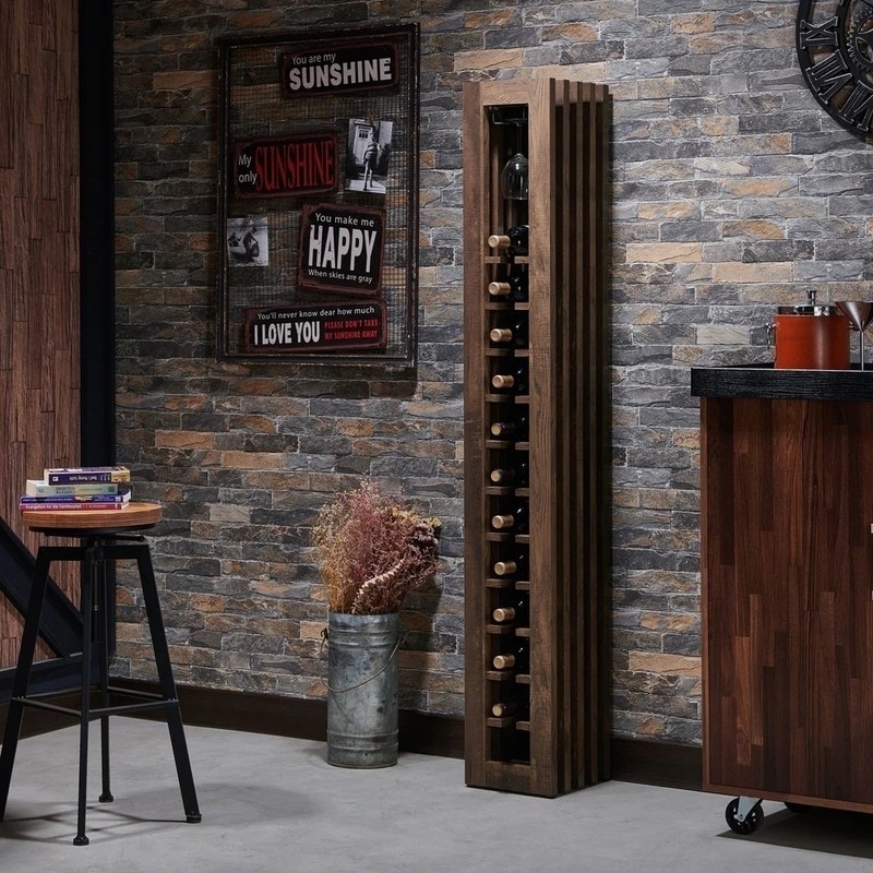 Single Row Wine Rack Floor Standing | Foter