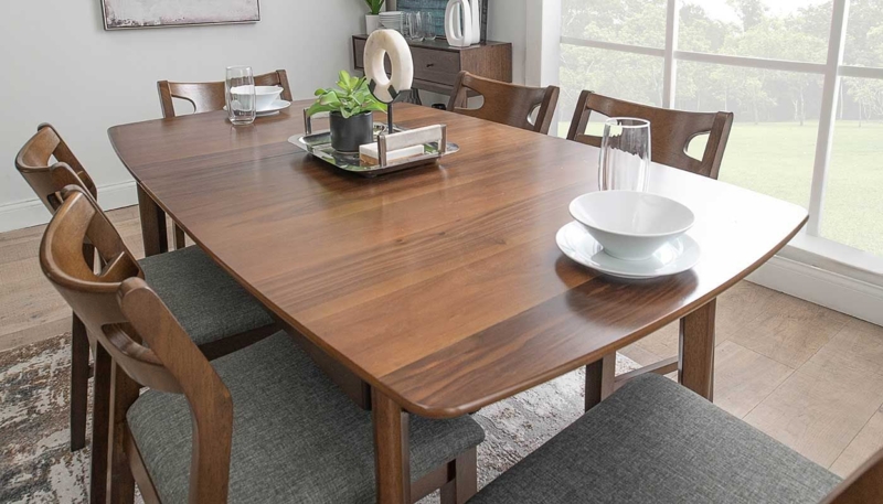 Slip Leaf Dining Height Table  Home Zone Furniture