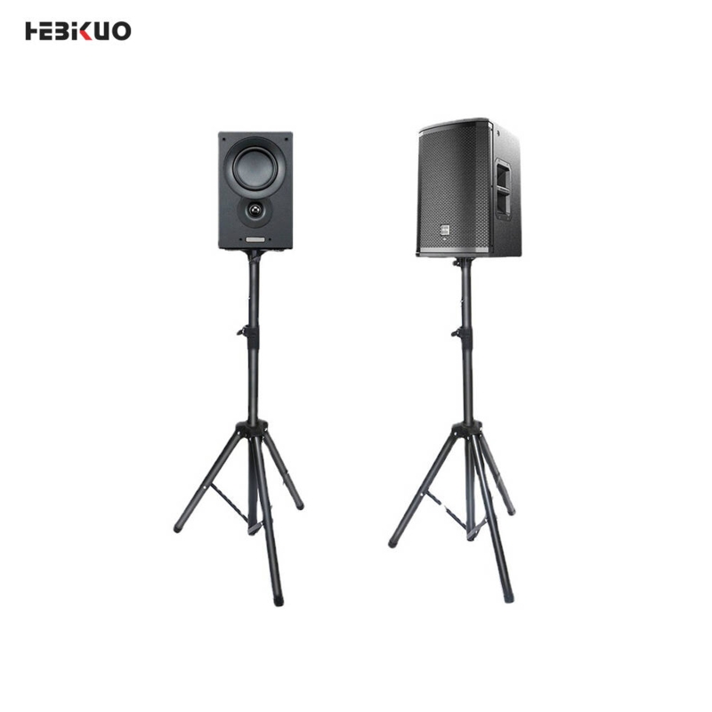 Speaker Stand Tripod Base Folding Legs Telescoping Pole Heavy Duty