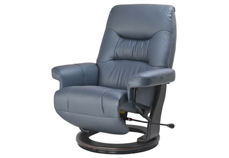 Steel Blue Euro Recliner Manual Adjustment Lever Pedestal Base