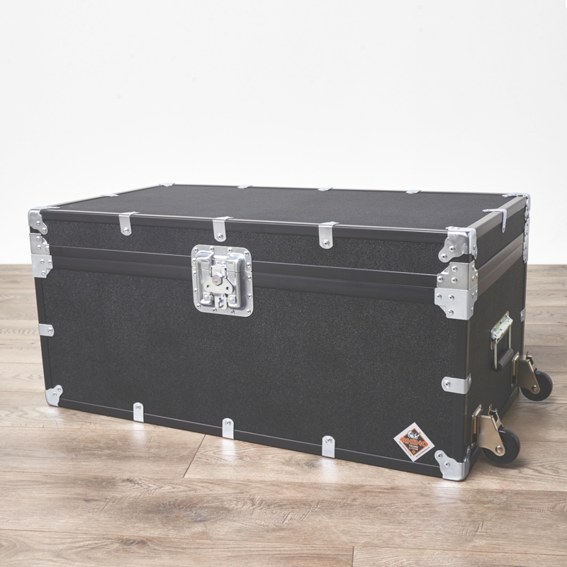 Storage Trunk: Heavy Duty Riveted Trim with Pebbled Matte Finish