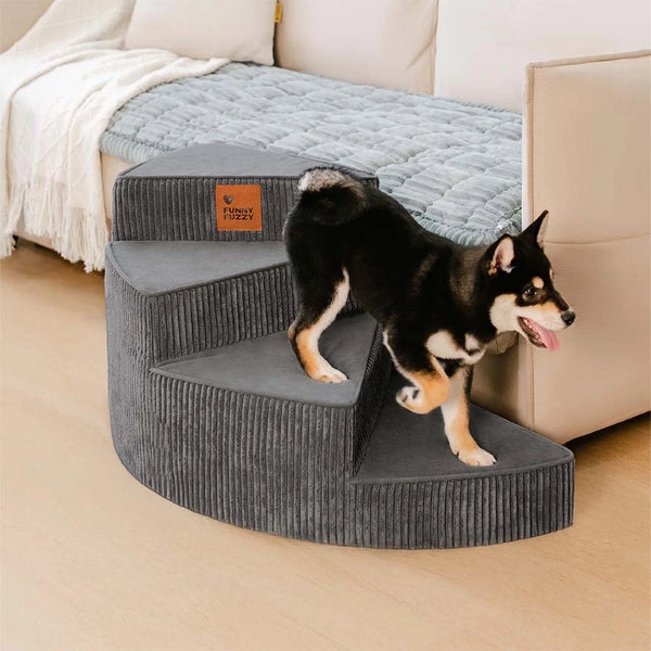 Stylish Dog Stairs for Small & Senior Dogs  FunnyFuzzy