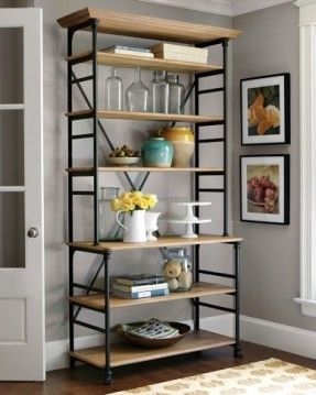 Tall Bakers Rack with X-Brace Sides & Ladder Frame
