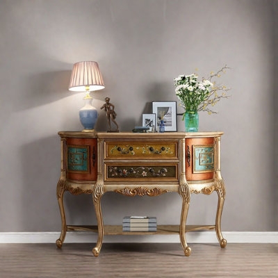 Trentastic Trails Hand-Painted Hallway Cabinet | Wayfair