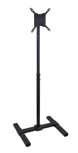 TV Floor Stand Square Tubing H-Shaped Base VESA Mount Industrial