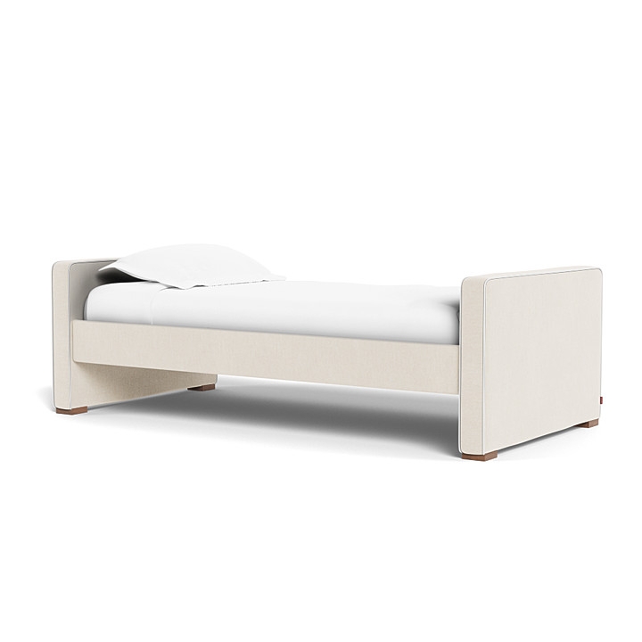 Twin Daybed with Contrast Piping and Symmetrical Ends