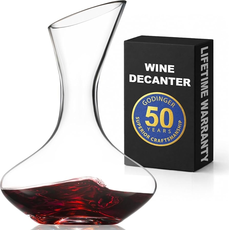 Hand Blown Wine Decanter