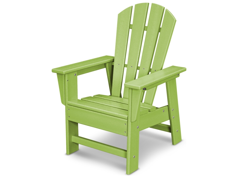 Adirondack Chair Lime Green Synthetic Composite Weather Resistant