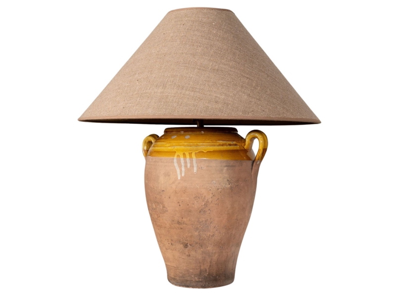 ANTIQUE CERAMIC TABLE LAMP II - REVIVAL HOME