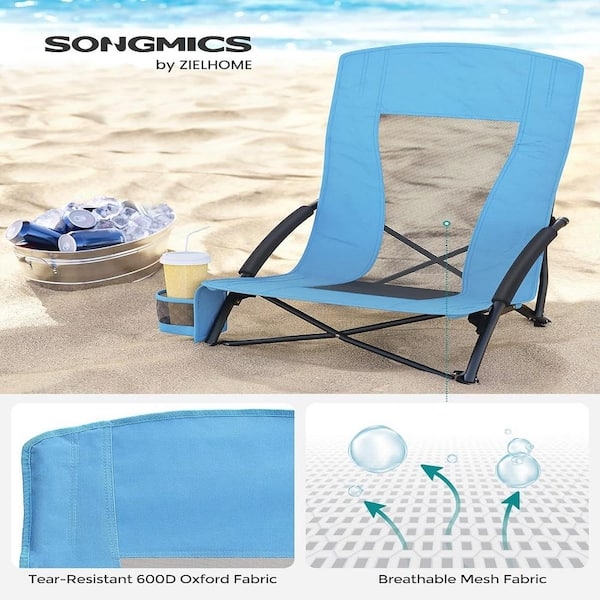 Beach Chair made of Durable 600D Oxford Fabric and Mesh