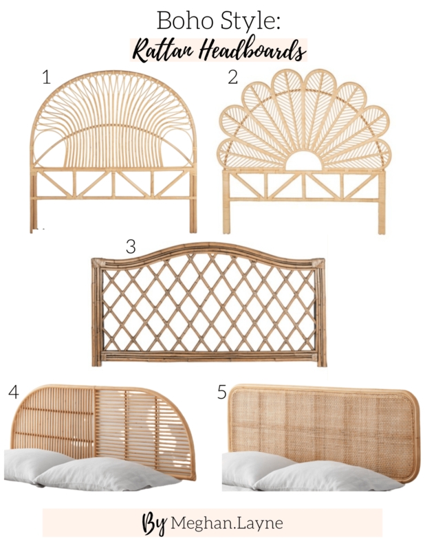 Boho Style: Rattan Headboards I'm Loving - Cirque du SoLayne