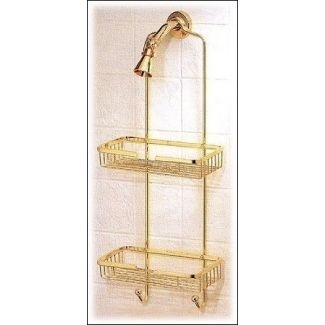 Brass Shower Caddy | Foter