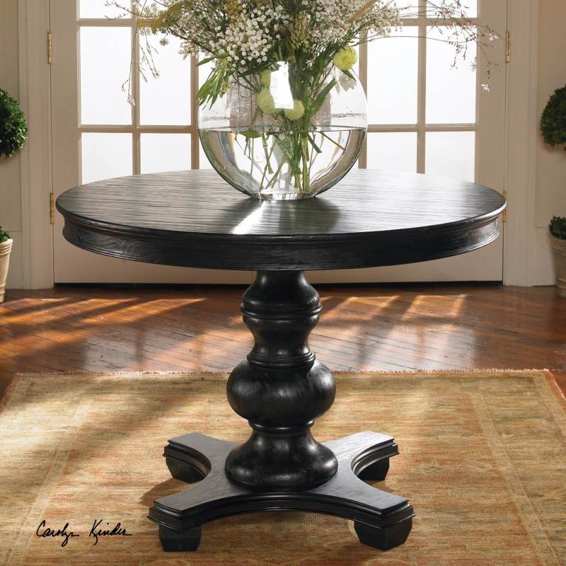 Brynmore Wood Grain Round Table - Uttermost