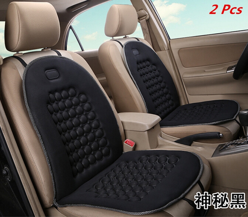 Car Seat Cushion: Bubble Texture Massage Nodules for Lumbar Support