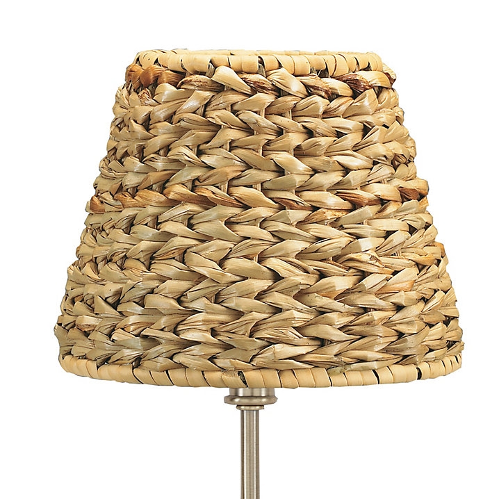 Chandelier Shade Chunky Braided Weave Seagrass Tapered Coastal