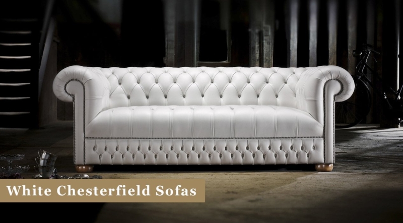 Chesterfield Sofa with Bench Seat Cushion and Oversized Rolled Arms