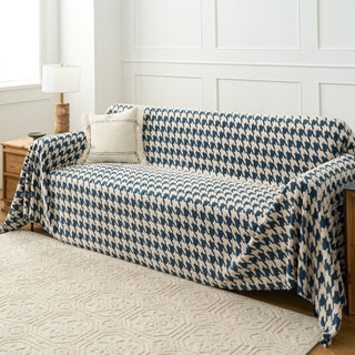 Cozy Houndstooth Sofa Cover - Limited Time Offer  Slashop.Inc