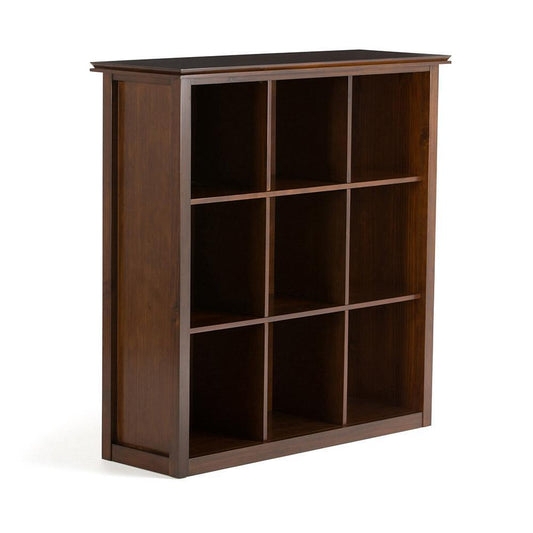 Cube Bookcase Artisan Cubby Organizer with Solid Side Panels