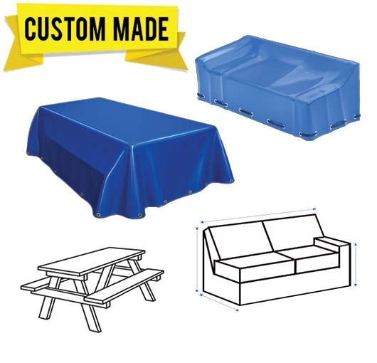 Custom Outdoor Furniture Covers Bespoke Sizing Grommet Fastening