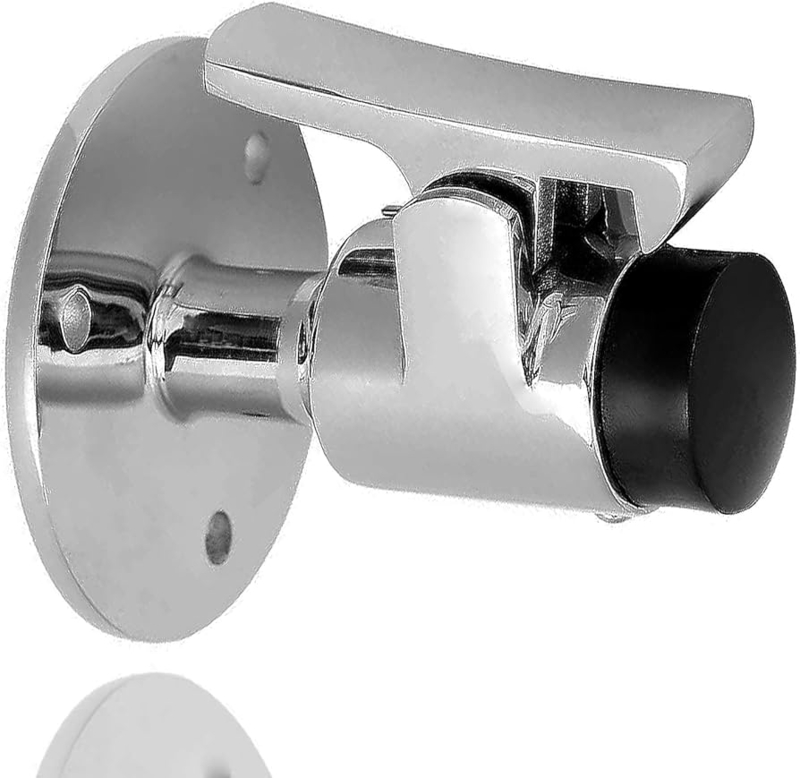 Door Stopper Catch Polished Metal Lever Mechanism Marine Grade