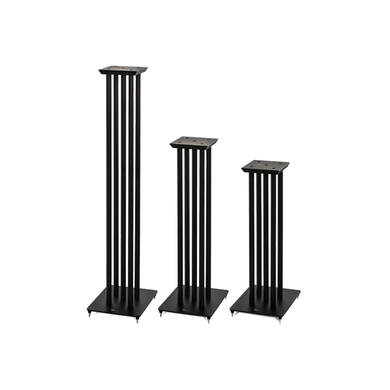 Five-Pillar Speaker Stands with Adjustable Floor Spikes