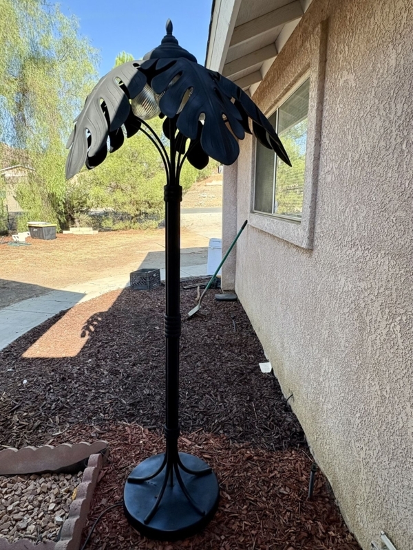 Floor Lamp Palm Tree Lamp Post Indoor/outdoor