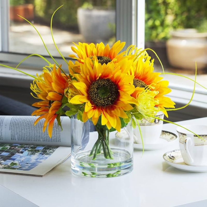 Silk Sunflower Arrangements