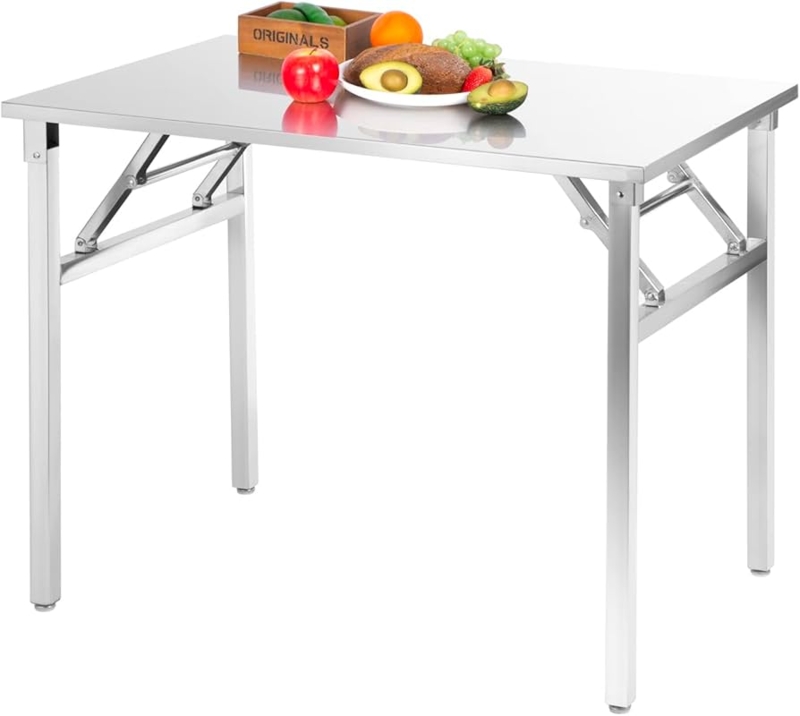Folding Table Small Polished Stainless Steel Scissor Hinge
