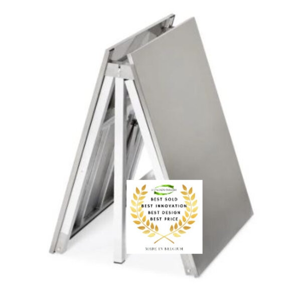 Folding Table XL Stainless Steel Collapsible A-Frame Legs
