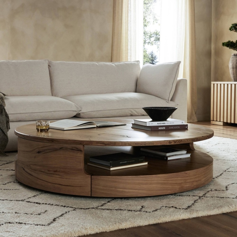 Four Hands | Matheus Coffee Table - Natural Reclaimed French Oak