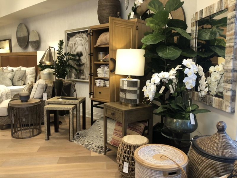 Furniture Collection: Woven Textures, Geometric Base, Coastal Global