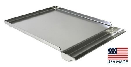 Griddle Insert, USA-Made, Welded Corners, Heavy Duty Stainless.