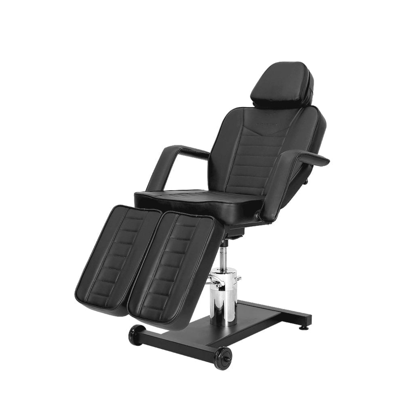 Hydraulic Tattoo Client Chair with Heavy Duty T-Shaped Base