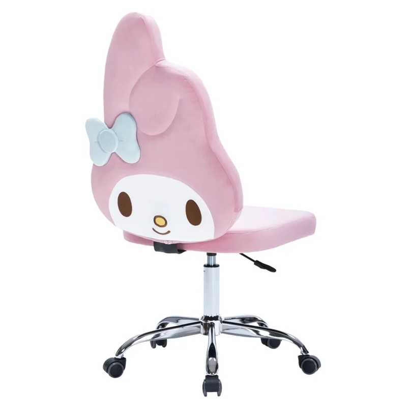 Kawaii Vanity Chair with My Melody Design and Bow Detail