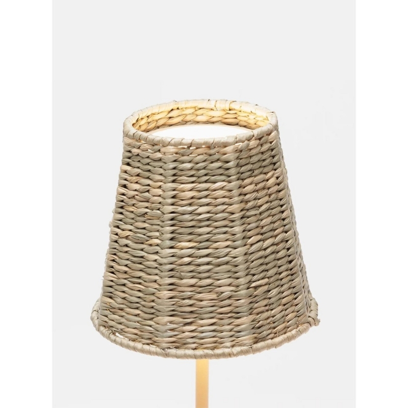 Lamp Shade Empire Basketweave Rolled Rims Seagrass Coastal Lighting