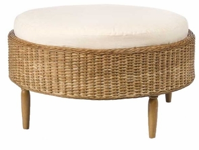 Large Round Ottoman