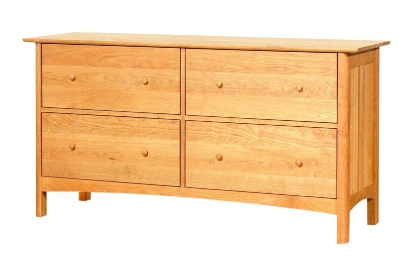 Lateral File Cabinet Dual Knob Hardware Honey Oak Shaker Style