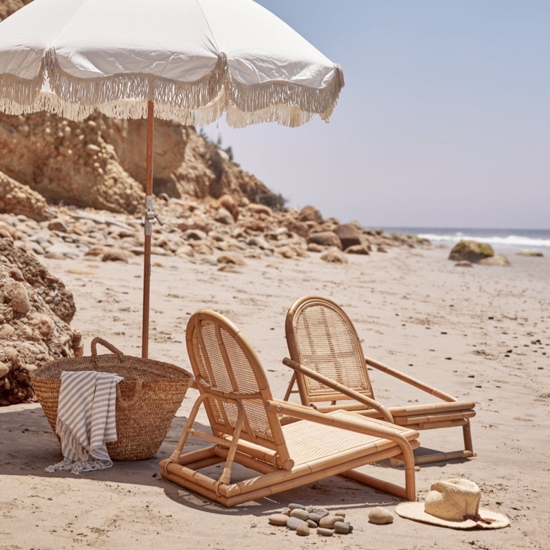 Lounge Chair, Low Profile Woven Cane Mesh Inlay